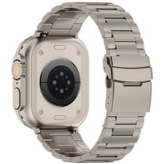 Tech-protect Stainless pašček za Apple Watch 42/44/45/49mm, titanium