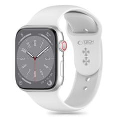 Tech-protect Silicone pašček za Apple Watch 38/40/41mm, white