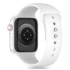 Tech-protect Silicone pašček za Apple Watch 38/40/41mm, white