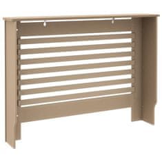 Vidaxl Pokrov za radiator 112x19x81,5 cm mediapan