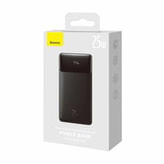 BASEUS prenosna baterija 20.000mAh 25W PowerBank Bipow črna PPBD020301