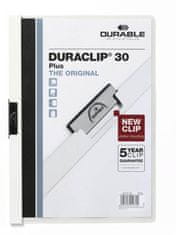 Durable Mapa Duraclip Plus (2213) bela