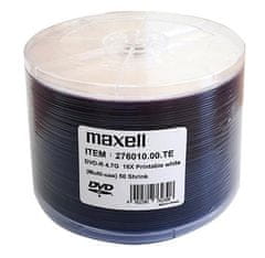 DVD-R 4,7GB 16X 50 na osi printable SHRINK pack