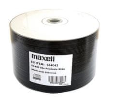 Maxell CD-R 700MB 52X, 50 na osi printable SHRINK