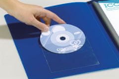 Durable Samolepilni žepki 125 x 125 mm za CD/DVD Pocketfix, 10 kos