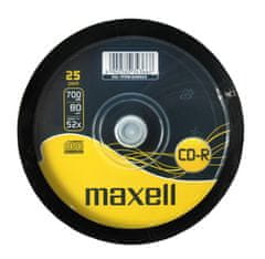 Maxell CD-R 700MB 52X 25 na osi