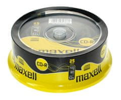 Maxell CD-R 700MB 52X 25 na osi