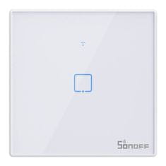 Sonoff Svetlobno stikalo na dotik WiFi + RF 433 Sonoff T2 EU TX (1-kanal) nova različica