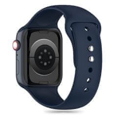 Tech-protect Silicone pašček za Apple Watch 42/44/45/49mm, storm blue