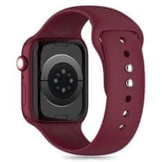 Tech-protect Silicone pašček za Apple Watch 42/44/45/49mm, mulberry