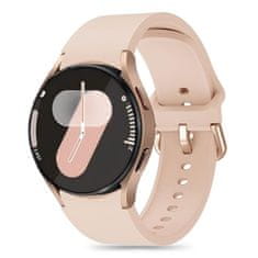 Tech-protect Silicone pašček za Samsung Galaxy Watch 4 / 5 / 5 Pro / 6 / 7 / FE, caffee latte