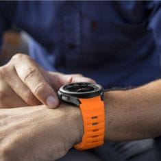 Tech-protect Silicone Line pašček za Samsung Galaxy Watch 4 / 5 / 5 Pro / 6 / 7 / FE, orange