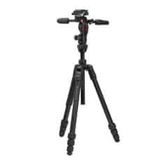 Manfrotto NOVO Befree GT PRO aluminijasto foto/video potovalno stojalo, 3 Way glava - TWIST LOCK - (MKBFRTA4GTFB-3W)