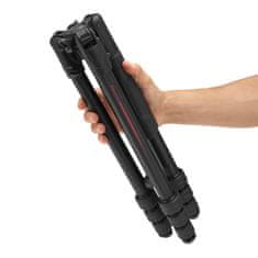 Manfrotto NOVO Befree GT PRO aluminijasto foto/video potovalno stojalo - TWIST LOCK - (MTBFRTA4GTFB)