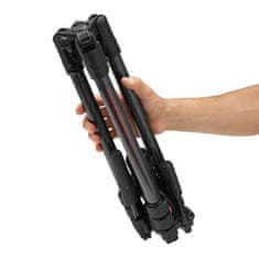 Manfrotto NOVO Befree GT PRO karbonsko foto/video potovalno stojalo, 3 Way glava - TWIST LOCK - (MKBFRTC4GTFB-3W)