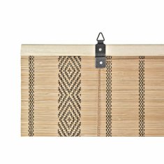 NEW Navojna rolete DKD Home Decor Poliester Temno rjava Bambus (60 x 3 x 175 cm)