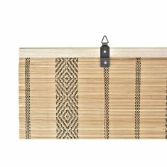 NEW Navojna rolete DKD Home Decor Poliester Temno rjava Bambus (90 x 3 x 175 cm)