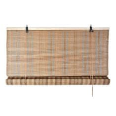 NEW Navojna rolete DKD Home Decor Poliester Dvobarvna Bambus (90 x 3 x 175 cm)