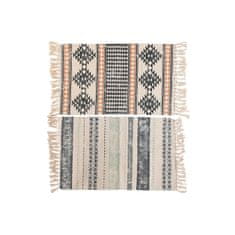 NEW Preproga DKD Home Decor Urban Pisana Obrobje (60 x 90 x 0,5 cm) (2 kosov)