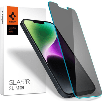  Spigen Slim HD Anti-Glare/Privacy zaščitno steklo, za iPhone 14/iPhone 13 Pro/iPhone 13