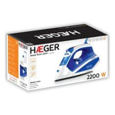 NEW Parni Likalnik Haeger SI-220.009B 2200W 2200 W