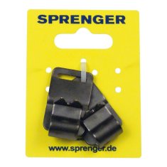 NEW Rezervni Del Hs Sprenger CL00307/CL00308 2 x 1 x 3 cm Črna Nerjaveče jeklo Bodeč ovratnik