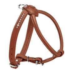 NEW Pas za psa Hunter Round & Soft Luxus 30 cm Cognac