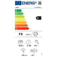 NEW Pralni stroj Candy CS 1482DE-S 8 kg 1400 rpm