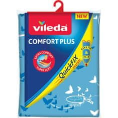 NEW Prevleka za likalno desko Vileda 163255 Comfort Plus Modra (130 x 45 cm)