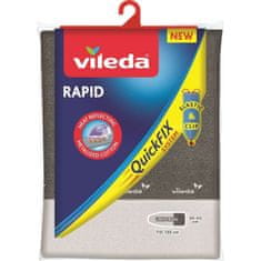 NEW Prevleka za likalno desko Vileda Rapid Quick fix 135 cm Siva