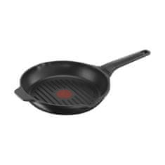 NEW Rebrasta ponev za peko Tefal AROMA Ø 26 cm Titanium Excellence Črna