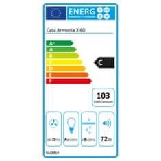 Miramarket Kuhinjska napa Cata ARMONIA X60 270W 645M3/H (60 CM)