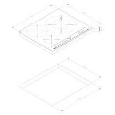 Miramarket Indukcijska Plošča Teka 112510012 60 cm 60 cm 7200 W