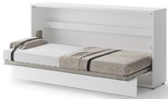 Trianova Postelja v omari Lenart - Bed Concept 06 - 90x200 cm - bela