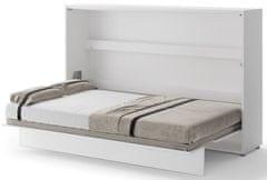 Trianova Postelja v omari Lenart - Bed Concept 05 - 120x200 cm - bela