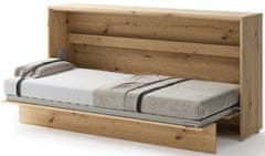 Trianova Postelja v omari Lenart - Bed Concept 06 - 90x200 cm - artisan hrast 