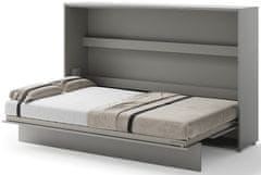 Trianova Postelja v omari Lenart - Bed Concept 05 - 120x200 cm - siva