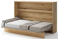 Trianova Postelja v omari Lenart - Bed Concept 05 - 120x200 cm - artisan hrast