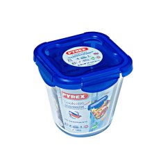 NEW Posoda za živila Pyrex COOK&GO Prozorno Steklo 0,8L