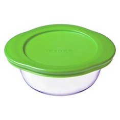 NEW Hermetična Škatla za Malico Pyrex C&F Prozorno Borosilikatno steklo