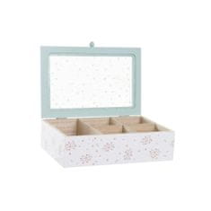 Miramarket Škatla za pijače DKD Home Decor Rumena Rdeča Zelena Kristal Les MDF 3 Kosi 23 x 15 x 7 cm