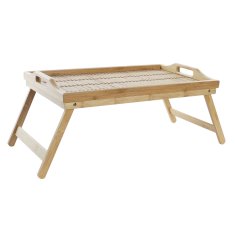 Miramarket Pladenj DKD Home Decor Naraven Bambus (62 x 30 x 22 cm)