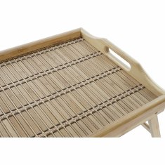 NEW Pladenj DKD Home Decor Naraven Bambus (62 x 30 x 22 cm)