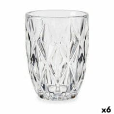 NEW Kozarec Diamant Prozorno Steklo 6 kosov (270 ml)