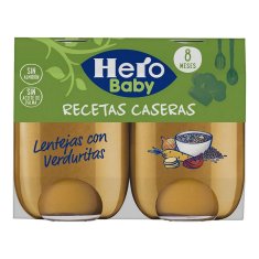 Miramarket Otroška krompirjeva kašica Hero Recetas Caseras Verduras (2 x 190 gr)