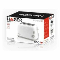 NEW Toaster Haeger Geminy 900 W