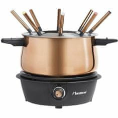 NEW Fondue Set iz Nerjavečega Jekla Bestron AFD850CO 1,5 L 1200 W