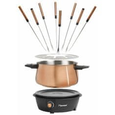 NEW Fondue Set iz Nerjavečega Jekla Bestron AFD850CO 1,5 L 1200 W