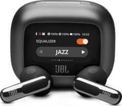 JBL Live Flex3 brezžične slušalke, črne