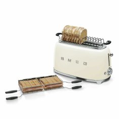 NEW Toaster Smeg TSF02CREU Bela 1500 W